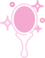 pink mirror
