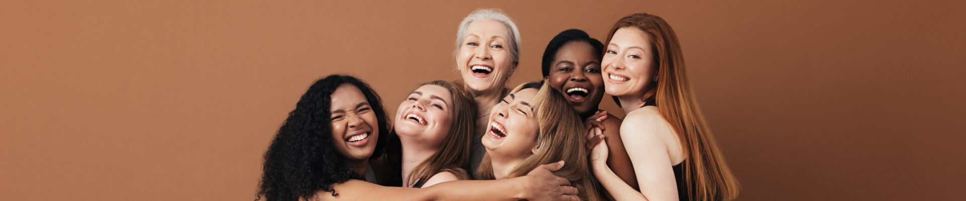group of women laughing